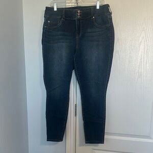 Torrid Blue Skinny Jeans Modern Fit 16S